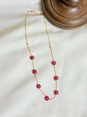 Pink Grace Dainty Chain