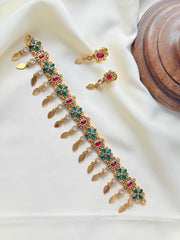 Phool Ki Rani Choker — Green