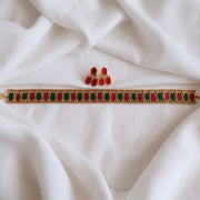 Red And Green Palakka Fusion Choker