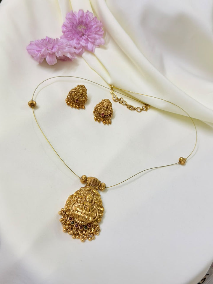 Invisible Chain With Devi Pendant