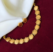 Devi Kasu Round Necklace Antique