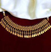 Antique Fusion Elakkathali Without Earrings