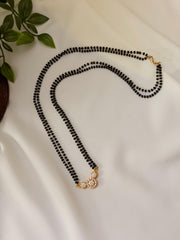 Mangalsutra With White CZ Stone 30cm