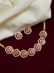 Premium Handmade Kundhan Necklace Cum Choker