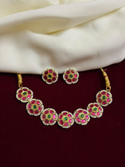 Premium Handmade Kundhan Necklace Cum Choker