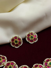 Premium Handmade Kundhan Necklace Cum Choker