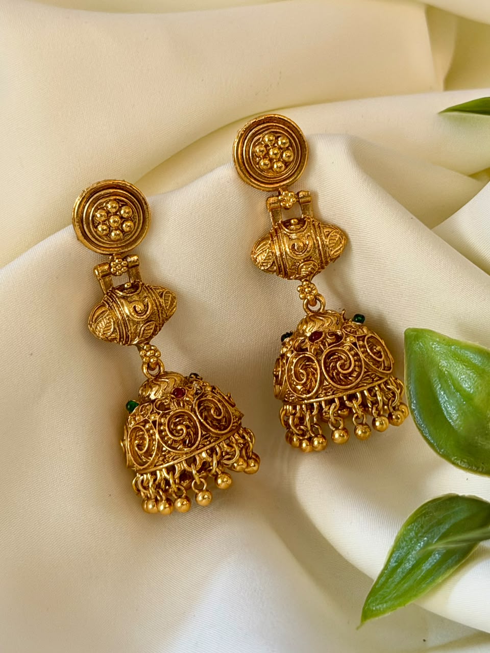 Temple Traditional Jhumka