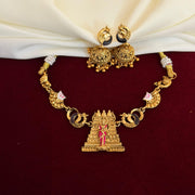Lakshmi Gopuram Necklace