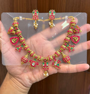 Antique Royal Red Necklace