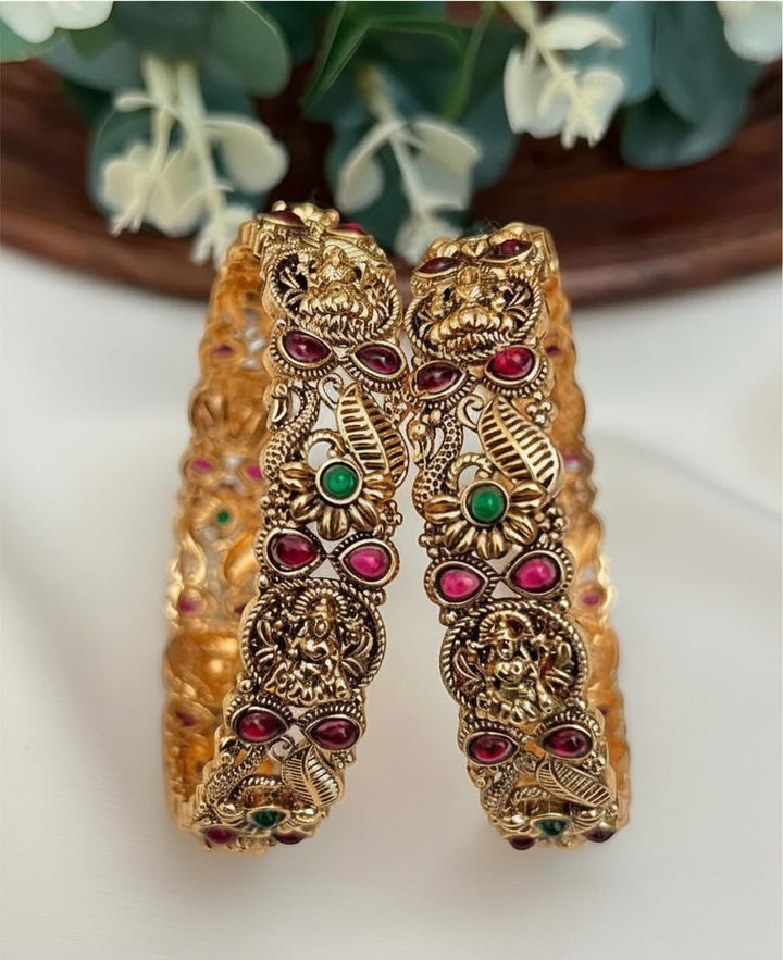 Lakshmi Multi Stone Bangle 2.6 Size Medium