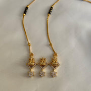 CZ Lakshmi Mangalsutra