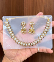 Affordable White Pearl Necklace