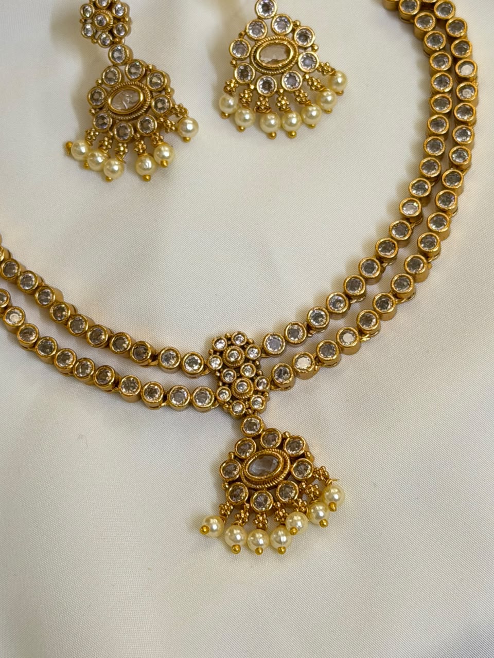 Premium Attigai Double Layer Necklace