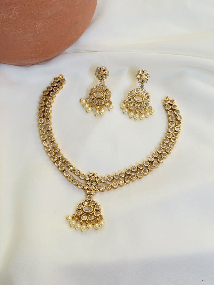 Premium Attigai Double Layer Necklace