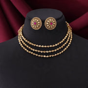 Ashtapailu 3 Layer Choker