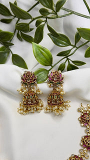 Exquisite Tamara Premium Neckpiece With Jhumka