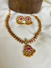 Affordable Traditional Pink Stone Attigai