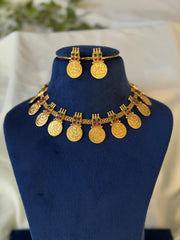 Premium Matte Coin Heritage Necklace — Multi