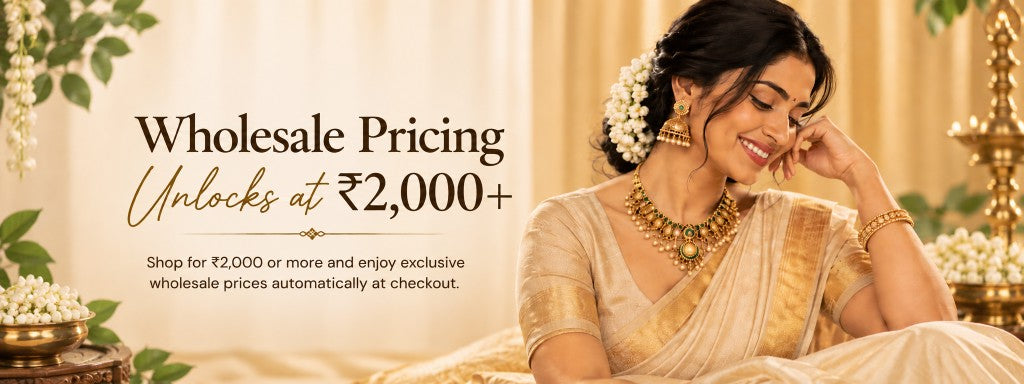 Wholesale pricing unlocks at ₹2,000+
