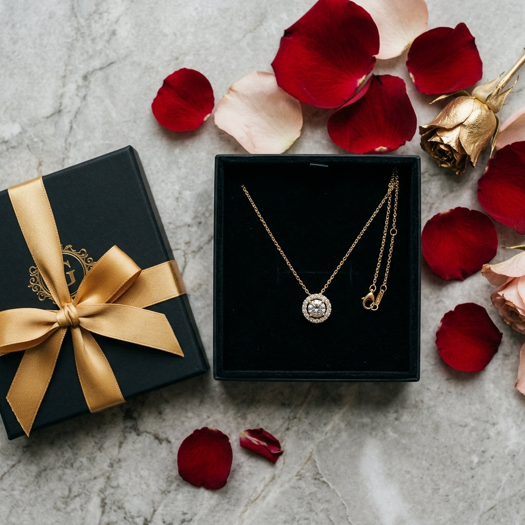 Gilded Jewels gift packaging